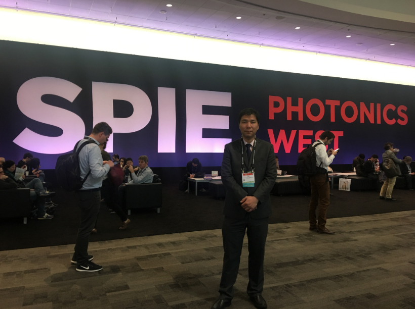 彩神8争霸登录加入2018年美国西部光电展览会SPIE.Photonics West并取得圆满乐成。